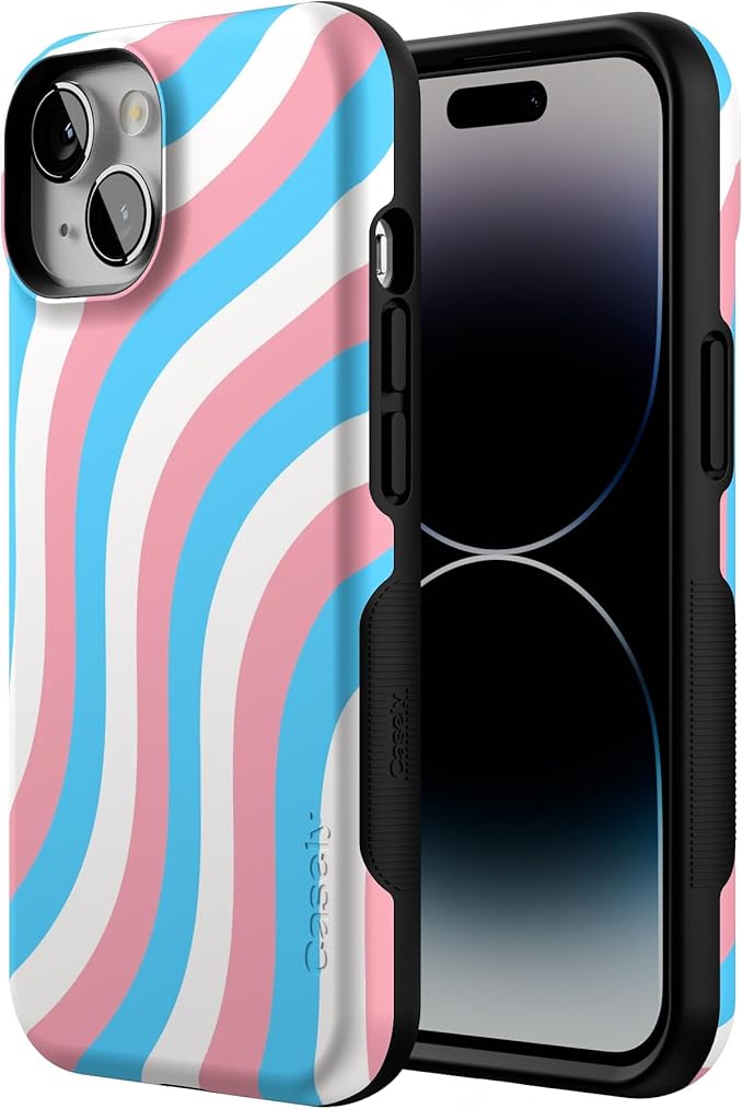 Casely iPhone 14 Case | Proud to Be Me | Pride | Compatible with MagSafe | Bold Protective Design