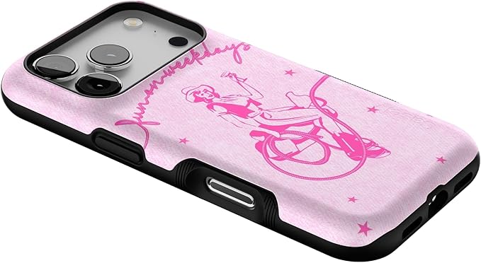 Casely iPhone 17 Pro Case | Denim Cowgirl | Fun on Weekdays | Bold Protective Design | Compatible with MagSafe