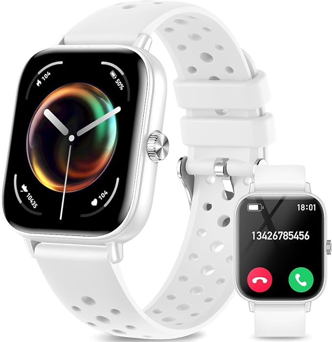 Smart Watches for Women Men [Make/Answer Calls/AI Voice/Female Health] Android Phones iPhone Compatible, 1.83”Fitness Tracker Watch for Women Activity Trackers and SmartWatch, 120+ Sport Modes