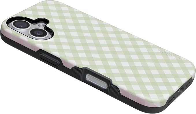 Casely iPhone 17 Case | Mint Lattice | Sunday Best | Compatible with MagSafe | Bold Protective Design