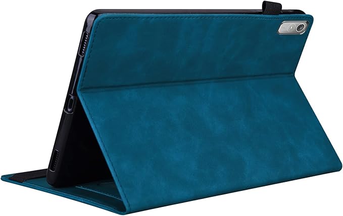 Case for Lenovo Tab P11 (2nd Gen) 11.5 inch/Pad Plus 2023 Magnetic PU Leather Folio Stand Shell Cover Foldable Card Holder Multi-Angle Lenovo Tab P11 Gen2 Tablet 2023 11.5",Peacock Blue