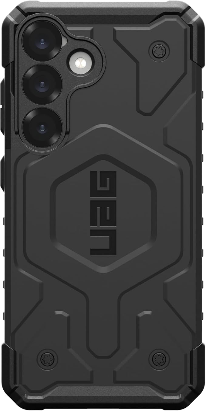 URBAN ARMOR GEAR UAG Designed for Samsung Galaxy S25 Case 6.2" Pathfinder - Compatible with Magnetic Charging Armor Shell Impact-Resistant Rugged Military Drop Tested Protective Cover, Black