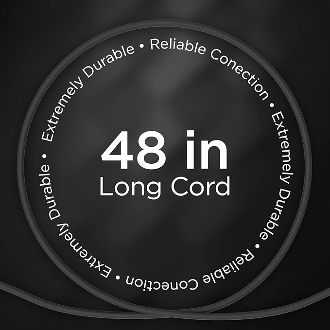 iJoy Fuse Wired Earbuds with Lightning Connector Headphones with Microphone, Noise Cancelling Earphones, Noise Cancelling Headset for Workout, Running, Gym (Black w/MFI Connector)