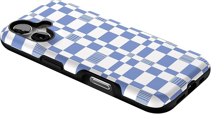 Casely iPhone 17 Case | Reality Check | Periwinkle | Bold Protective Design | Compatible with MagSafe