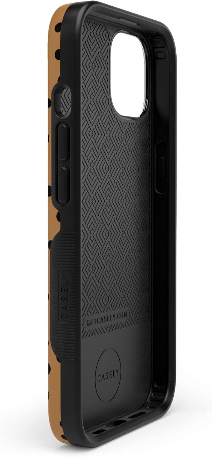 Casely iPhone 14 Case | Spot On | Dotted Animal Print | Compatible with MagSafe | Bold Protective Design