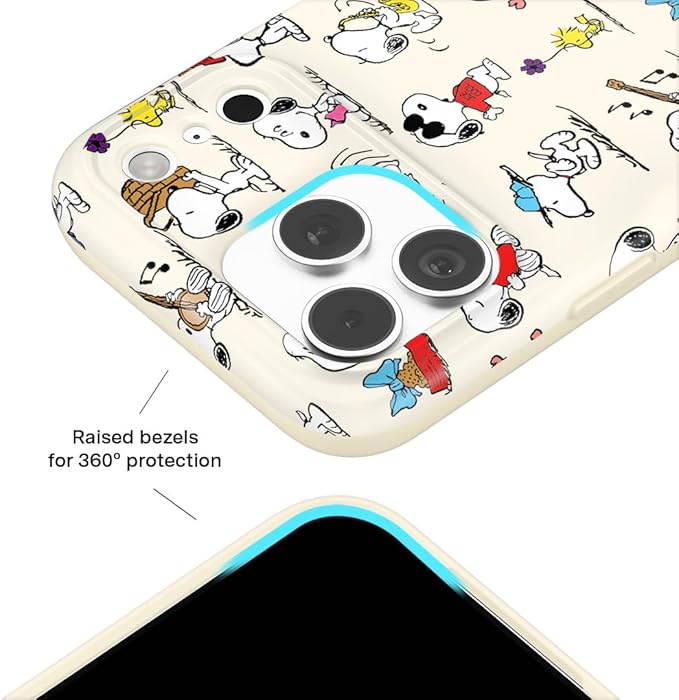 VELVET CAVIAR Case for iPhone 17 Pro Max | Compatible with MagSafe | 10ft Drop Tested | Protective Designer Cases | Snoopy Moods