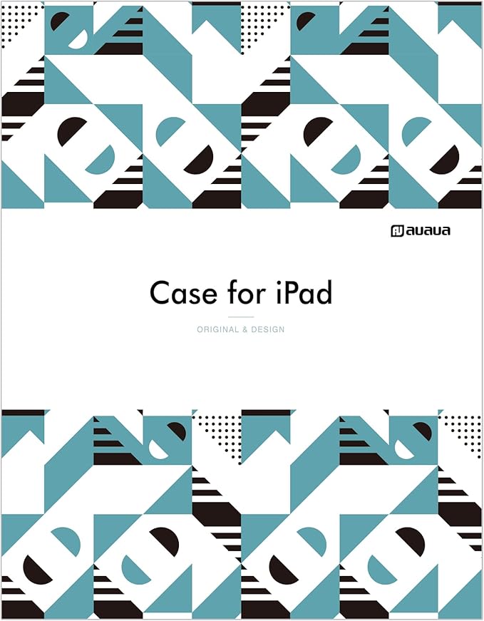 auaua Case for iPad Pro 11 Inch (M4) 2024 5th Gen (Model: A2836/A2837/A3006), with Pencil Holder and Pocket, Multiple Angles Viewing, Magnetic Closure, Auto Sleep/Wake (Black)