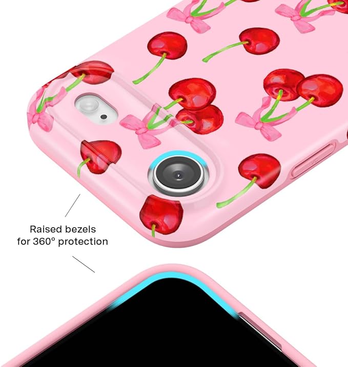 VELVET CAVIAR Case for iPhone 17 Air | Compatible with MagSafe | 10ft Drop Tested | Protective Designer Cases | Sweet Cherry