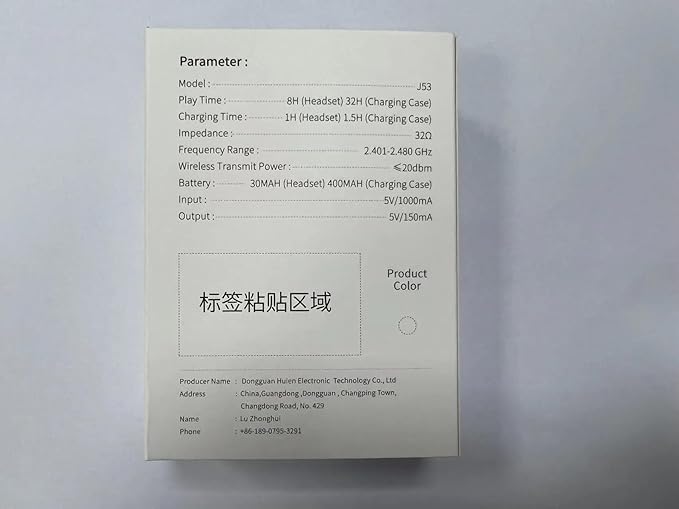 Wireless Earbuds, Bluetooth 5.4 Ear Buds LED Power Display Headphones Bass Stereo, Bluetooth Earbuds in-Ear Noise Cancelling Mic, 40H Playback Mini Case IP7 Waterproof Sports Earphones for Android iOS