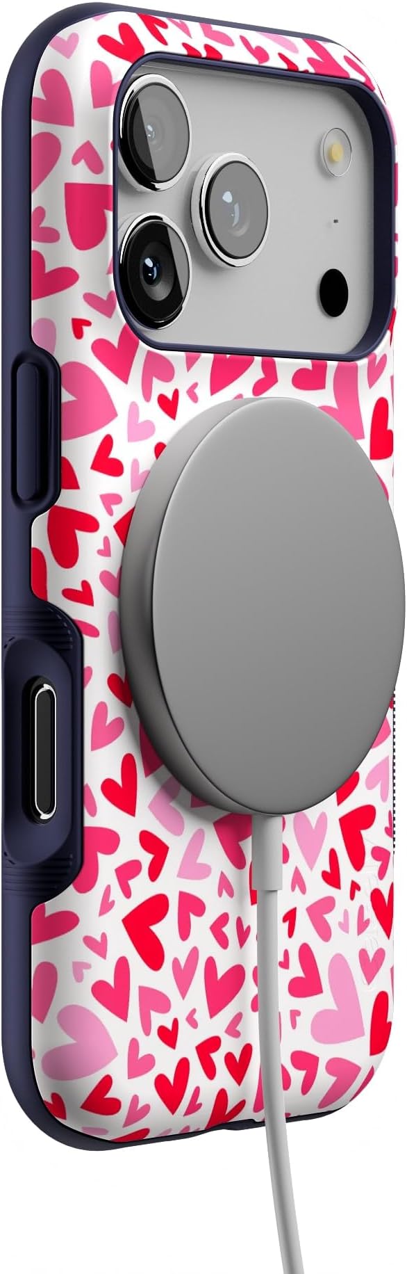 Casely iPhone 17 Pro Case | XOXO | Candy Hearts | Bold Protective Design | Compatible with MagSafe