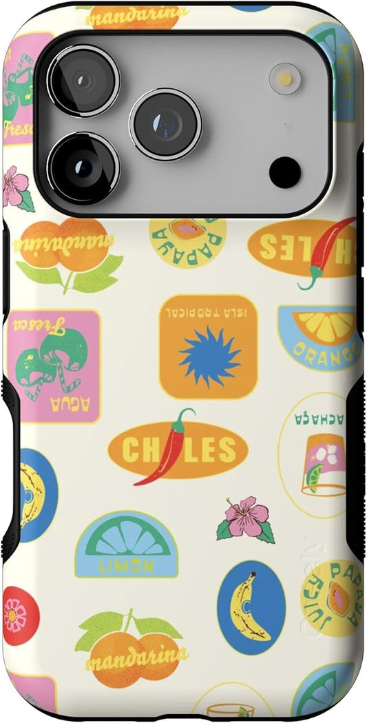 Casely iPhone 17 Pro Case | Stuck in Paradise | Dippin' Daisy's Tropical Vaca | Bold Protective Design | Compatible with MagSafe