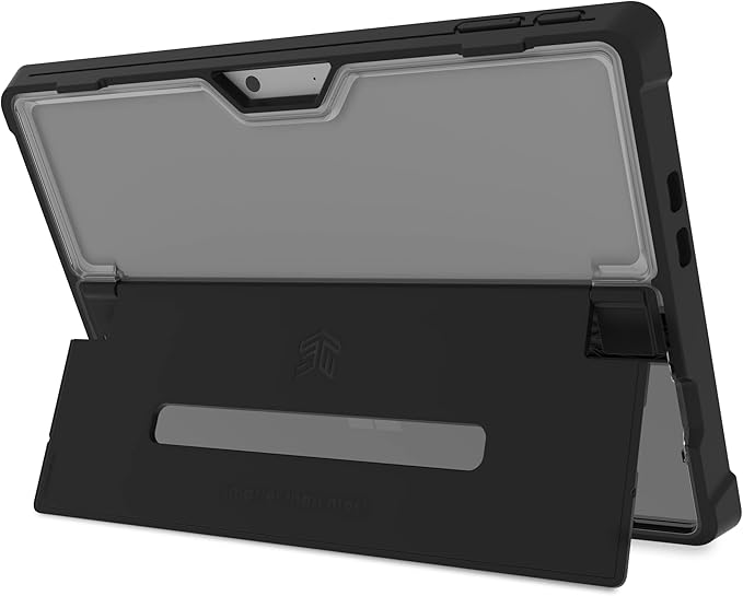 STM Dux Shell for Microsoft Surface Pro 9, 10, and 11th Edition - Rugged and Protective case with Pen Storage - Black (stm-222-338MZ-01)