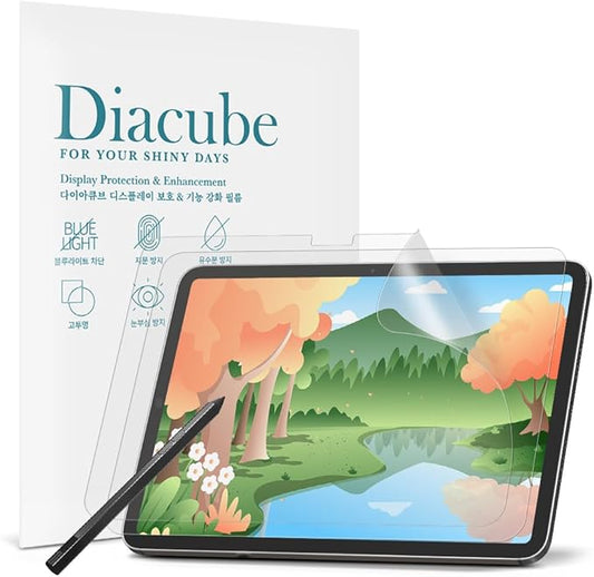 [2-Pack Paperfeel Screen Protector for Lenovo Tab P12/Xiaoxin Pad Pro 12.7" 2023, Anti-Glare Matte PET Film for Drawing and Writing Like on Paper, High Responsive Touch, Easy Installation