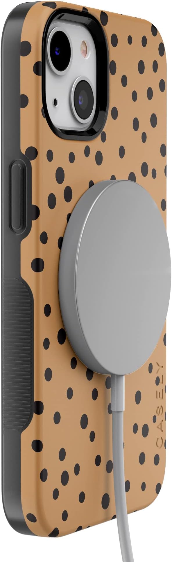 Casely iPhone 14 Case | Spot On | Dotted Animal Print | Compatible with MagSafe | Bold Protective Design