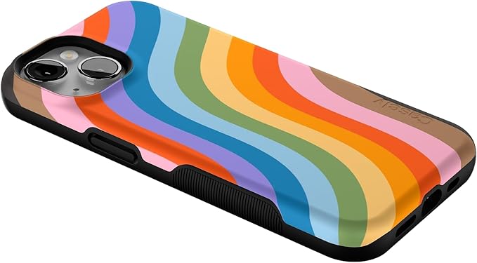 Casely iPhone 14 Case | Love for All | Rainbow Pride | Compatible with MagSafe | Bold Protective Design