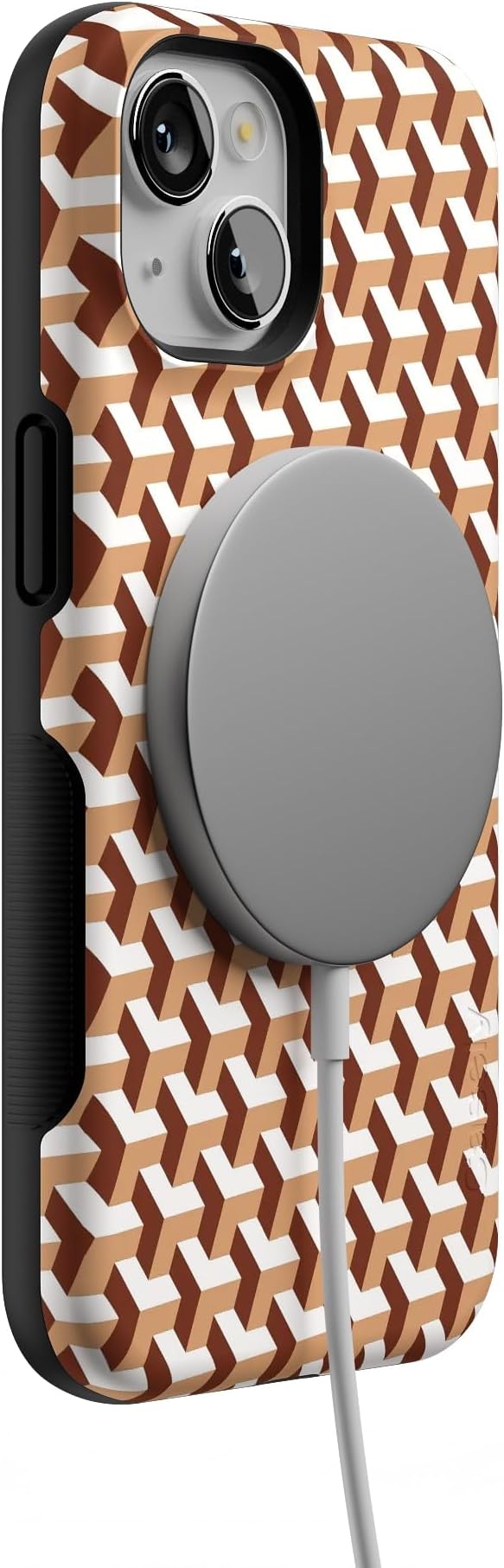 Casely iPhone 14 Case | Step It Up | Abstract Geo | Compatible with MagSafe | Bold Protective Design
