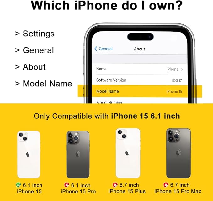 for Black Case iPhone 15 Case with Belt Clip, for Shockproof Case iPhone 15 Heavy Duty,3 Layers of Sturdy,Anti-Drop,Military-Grade Defender Cover for iPhone15Case Black