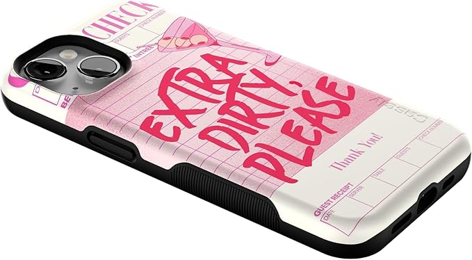 Casely iPhone 14 Case | Extra Dirty Please | Fun on Weekdays | Compatible with MagSafe | Bold Protective Design