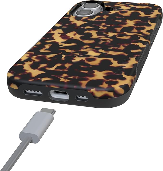 Casely iPhone 17 Case | Shell Shocked | Tortoise Print | Compatible with MagSafe | Bold Protective Design