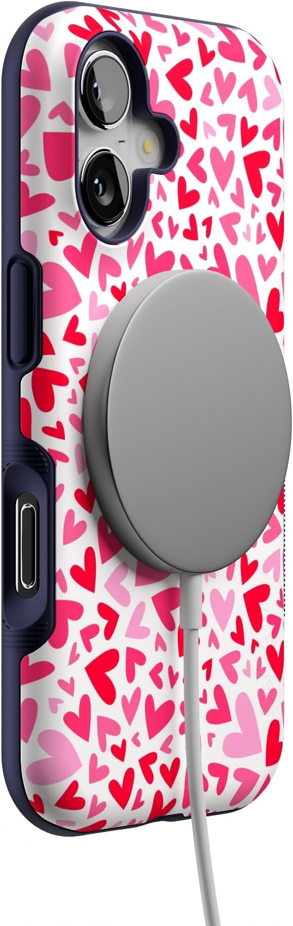 Casely iPhone 17 Case | XOXO | Candy Hearts | Bold Protective Design | Compatible with MagSafe