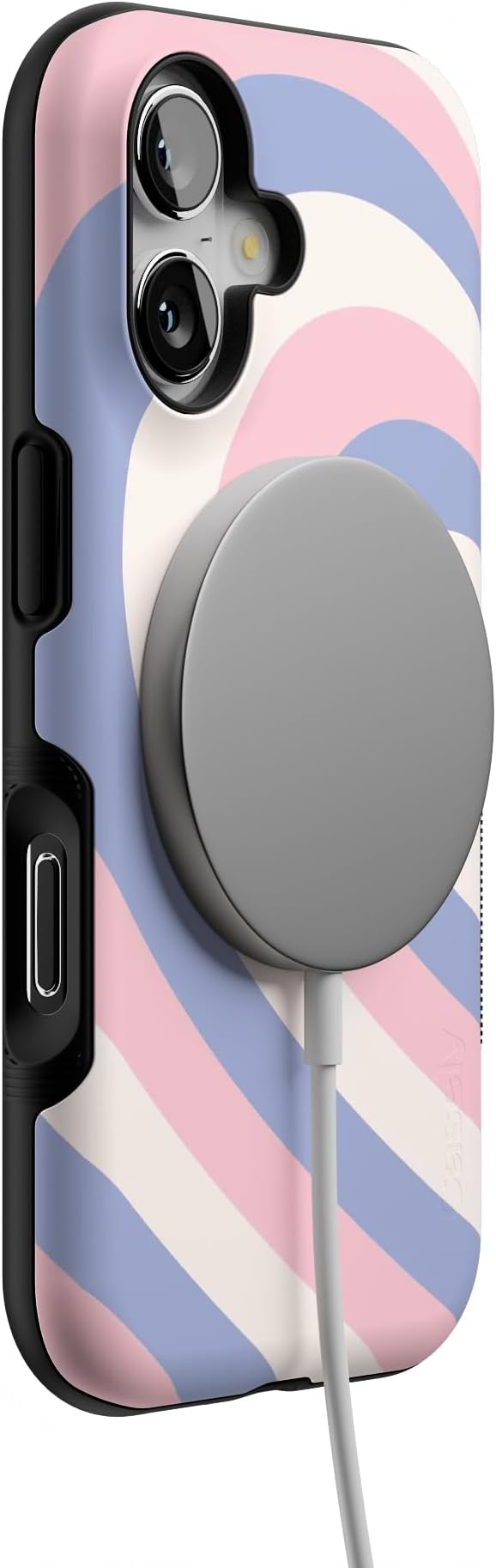 Casely iPhone 17 Case | Half of My Heart (Left) | Friendship | Bold Protective Design | Compatible with MagSafe