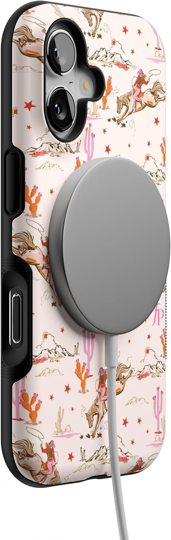 Casely iPhone 17 Case | Cowgirl Canyon | FashionPass x Casely | Bold Protective Design | Compatible with MagSafe