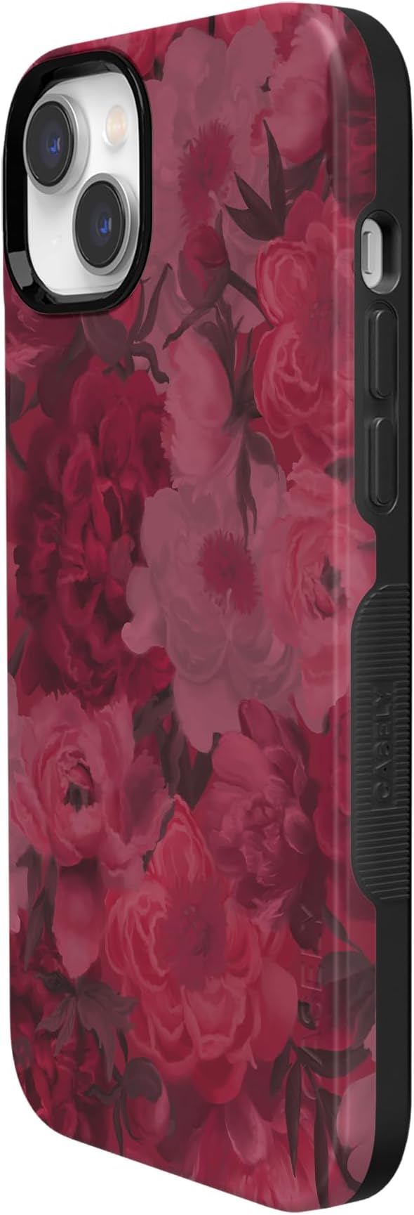 Casely iPhone 14 Case | Romance Novel | Moody Floral | Compatible with MagSafe | Bold Protective Design