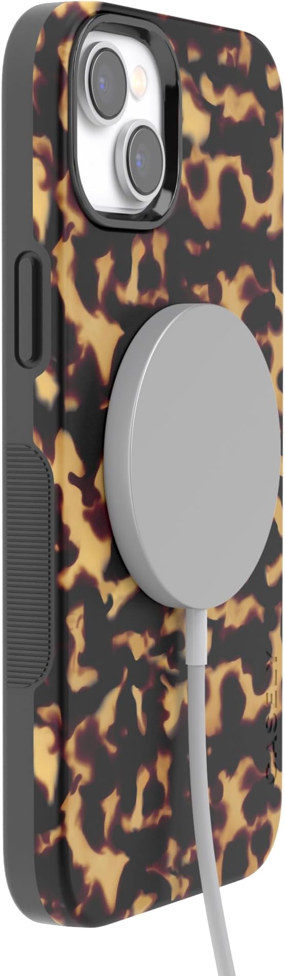 Casely iPhone 14 Case | Shell Shocked | Tortoise Print | Compatible with MagSafe | Bold Protective Design