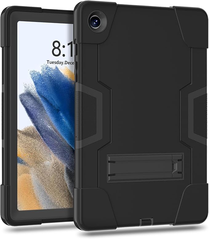 Case for Samsung Galaxy Tab A9 Plus 11 inch (2023), High Impact Protective Heavy Duty Shockproof Kickstand Cover for Galaxy Tab A9+ Plus 11" Model (SM-X210/X215/X216), Black