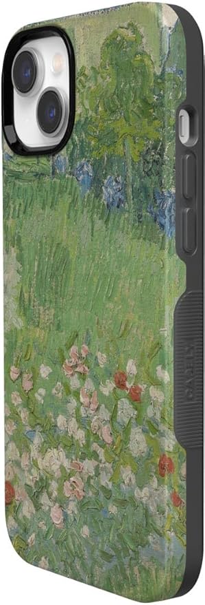 Casely iPhone 14 Case | Vincent’s Admired Garden | Van Gogh Museum | Compatible with MagSafe | Bold Protective Design