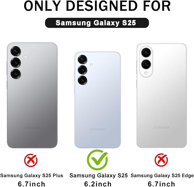 for Samsung Galaxy S25 Case Heavy Duty Protective Shockproof Dropproof 3-Layer Full Body Protection [Without Screen Protector] Tough Rugged Case for Galaxy S25,Turquoise