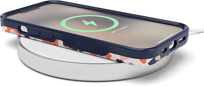 Casely iPhone 14 Case | Field of Flowers | Pastel Floral | Compatible with MagSafe | Bold Protective Design