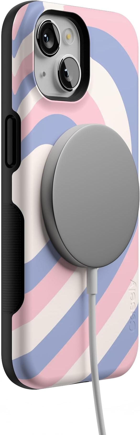 Casely iPhone 14 Case | Half of My Heart (Right) | Friendship | Compatible with MagSafe | Bold Protective Design