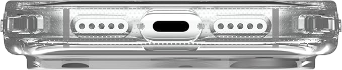 URBAN ARMOR GEAR UAG Designed for iPhone 17 Pro Case Plyo - Compatible with MagSafe Transparent Military Grade Protective Cover, Ice/Rose Gold