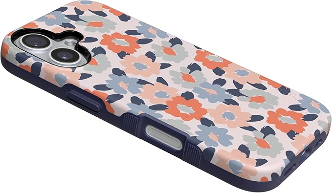 Casely iPhone 17 Case | Field of Flowers | Pastel Floral | Compatible with MagSafe | Bold Protective Design