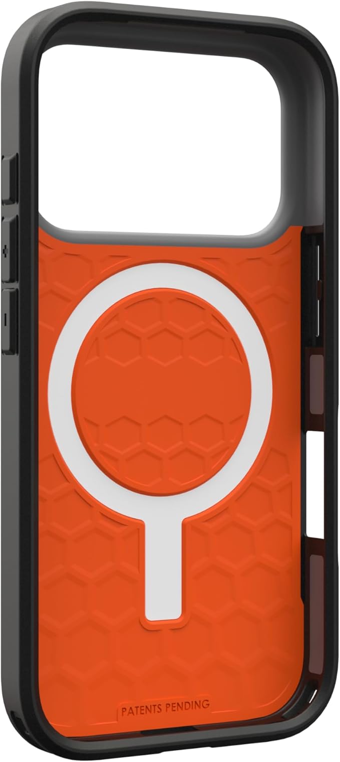 URBAN ARMOR GEAR UAG Designed for iPhone 17 Pro Case Civilian - Compatible with MagSafe Military Grade Protective Cover, Orange