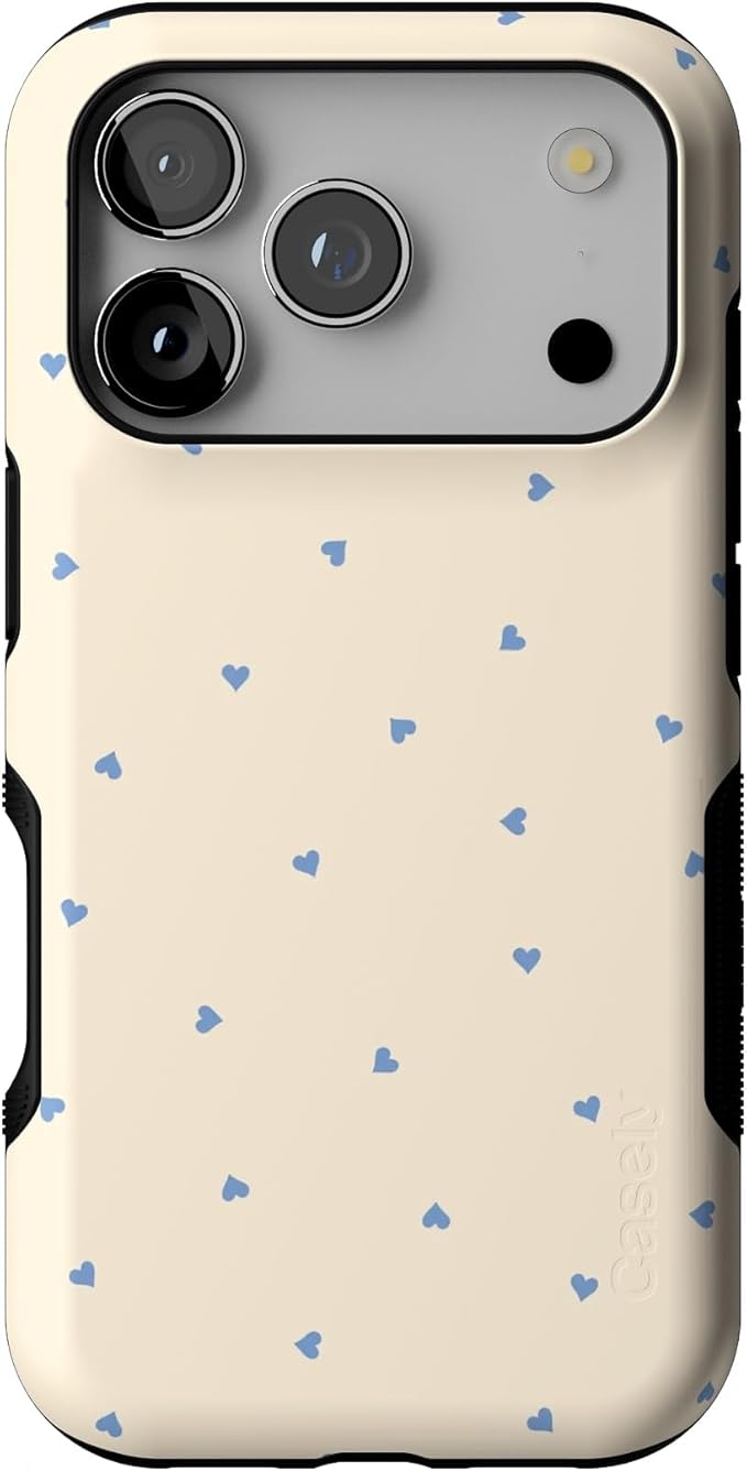 Casely iPhone 17 Pro Case | I'm Yours | Tiny Hearts | Bold Protective Design | Compatible with MagSafe