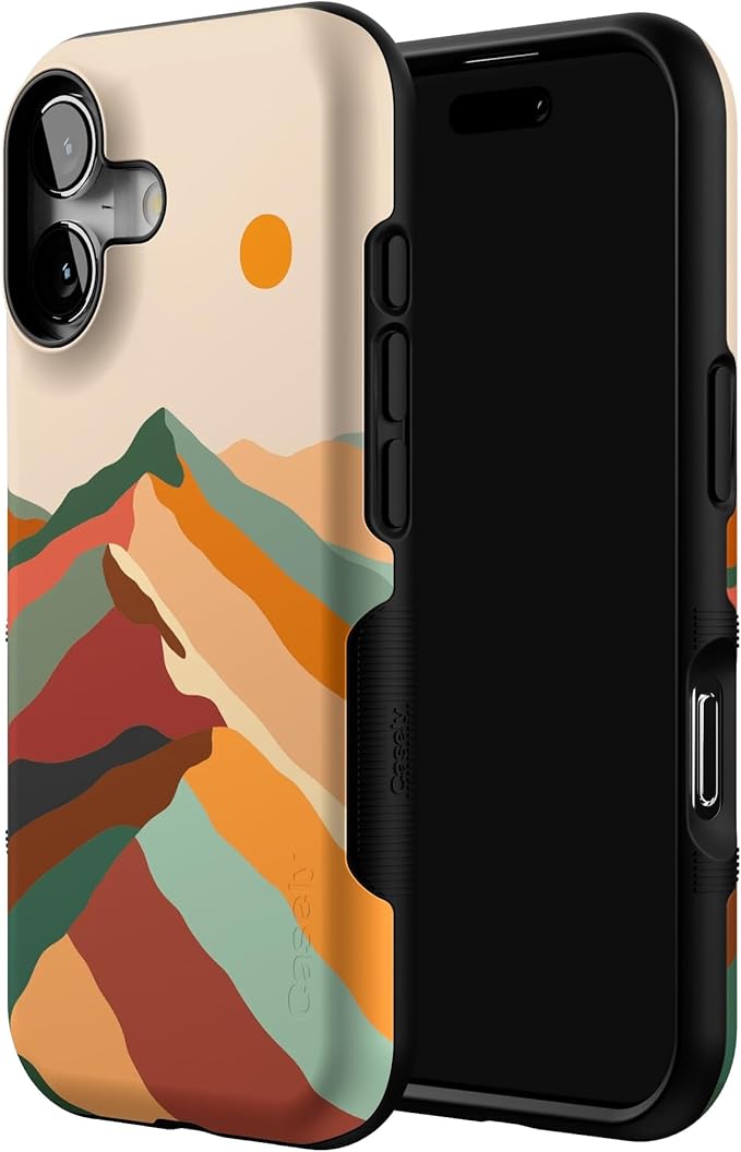 Casely iPhone 17 Case | Magic Mountain | Colorblock | Bold Protective Design | Compatible with MagSafe