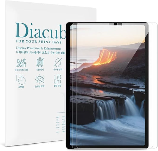 2-Pack 6H PET Screen Protector with Glass Coating for Lenovo Legion Y700 3rd Gen / 4th Gen 2025 8.8 inch, HD Clear, Anti Blue Light [Anti Scratch] [Unbreakable] [Anti Bubble] Easy Installation