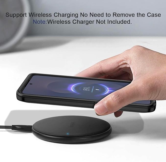 for Samsung Galaxy S25 Edge Case Heavy Duty Protective Shockproof Dropproof 3-Layer Full Body Protection [Without Screen Protector] Tough Rugged Case for Galaxy S25 Edge,Black