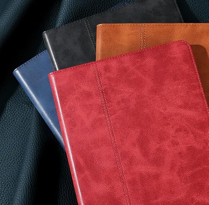 for Ipad Pro 11-inch Case M4 5th Gen 2024(Model:A2836/A2837) Genuine Leather Cover Protective Shell,Built-in Pencil Holder and Auto Wake/Sleep.Brown