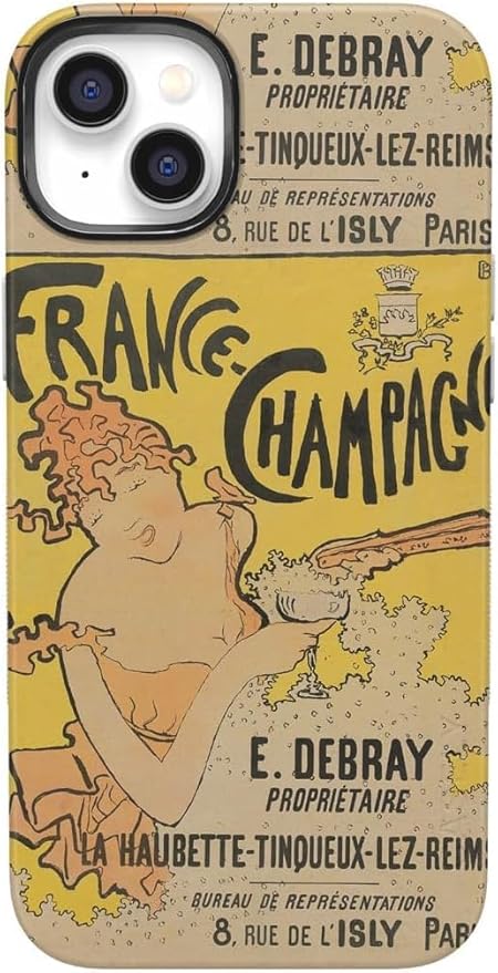 Casely iPhone 14 Case | French Bubbly | Van Gogh Museum | Compatible with MagSafe | Bold Protective Design