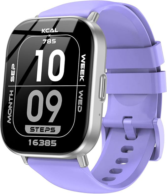 Smart Watch, 2.01" HD Touchscreen Fitness Watch, Bluetooth Calls, 120 Sports Modes Activity Tracker, 24/7 Heart Rate & Sleep Monitor, IP67 Waterproof, iOS Android Compatible (Purple)