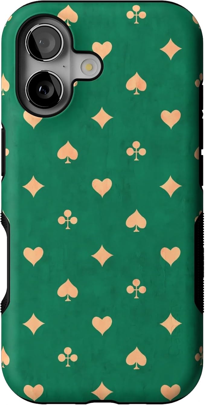 Casely iPhone 17 Case | Royal Flush | French Deck | Bold Protective Design | Compatible with MagSafe