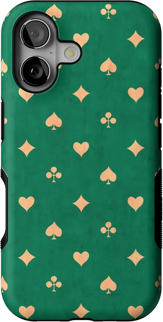 Casely iPhone 17 Case | Royal Flush | French Deck | Bold Protective Design | Compatible with MagSafe