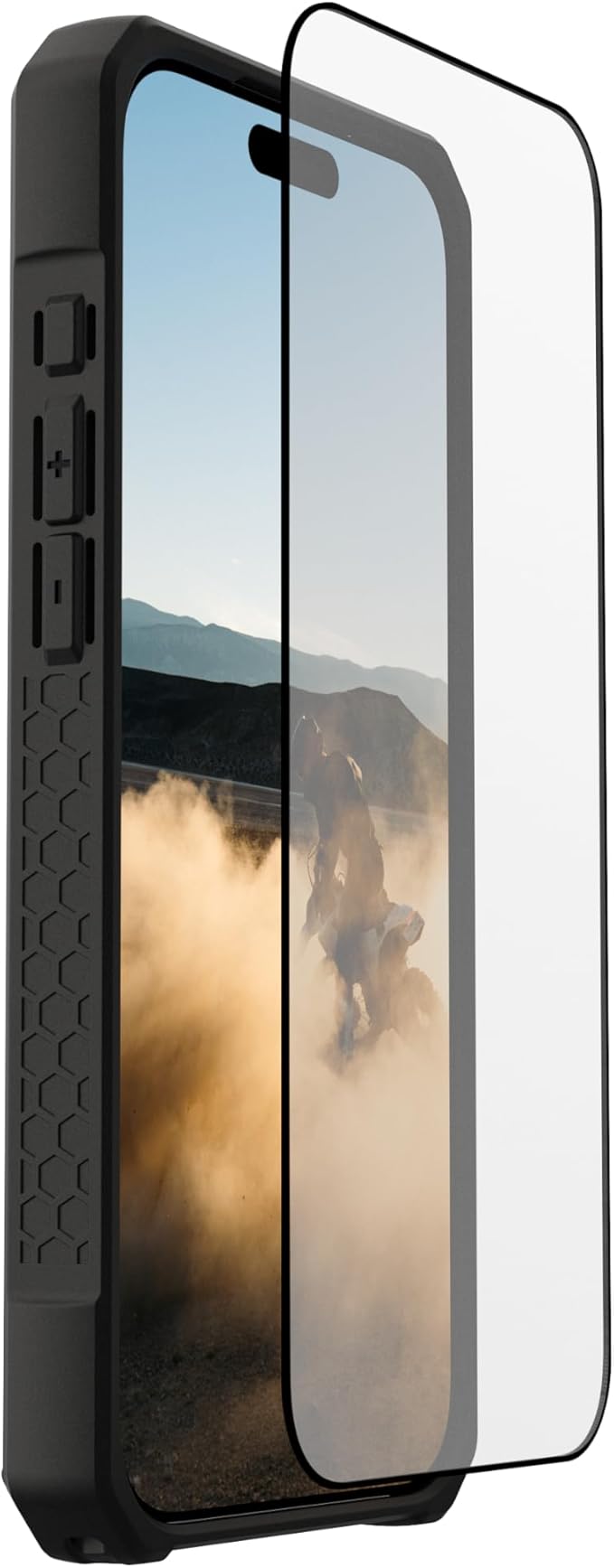 URBAN ARMOR GEAR UAG Designed for iPhone 17 Pro Max Screen Protector 6.9" Glass Shield Ultra - Anti-fingerprint HD Clarity Shatter Proof Tempered Glass,Clear