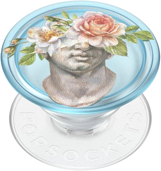 PopSockets Phone Grip with Expanding Kickstand, Adhesive Grip - Floral Bust
