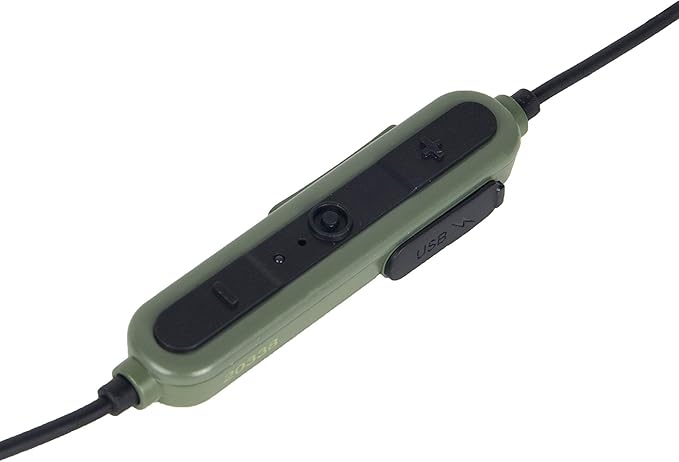 ISOtunes Sport Advance BT Shooting Earbuds: Tactical Bluetooth Hearing Protection (OD Green)