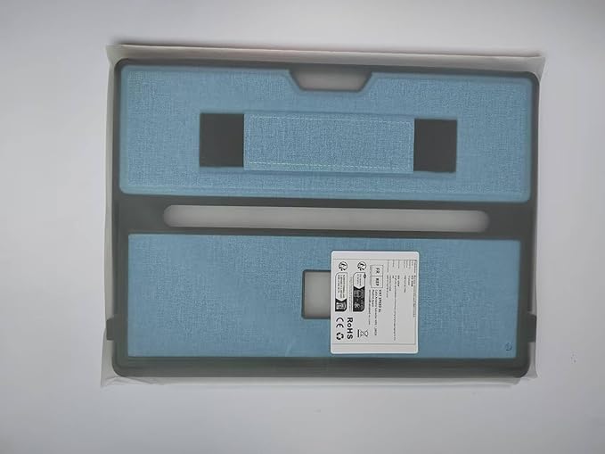 Case fit Microsoft Surface Pro 11/10/9/8 13-Inch, with Stent Cover, Hand Strap, All-in-one Rugged Case Compatible with Type Cover Keyboards, Blue