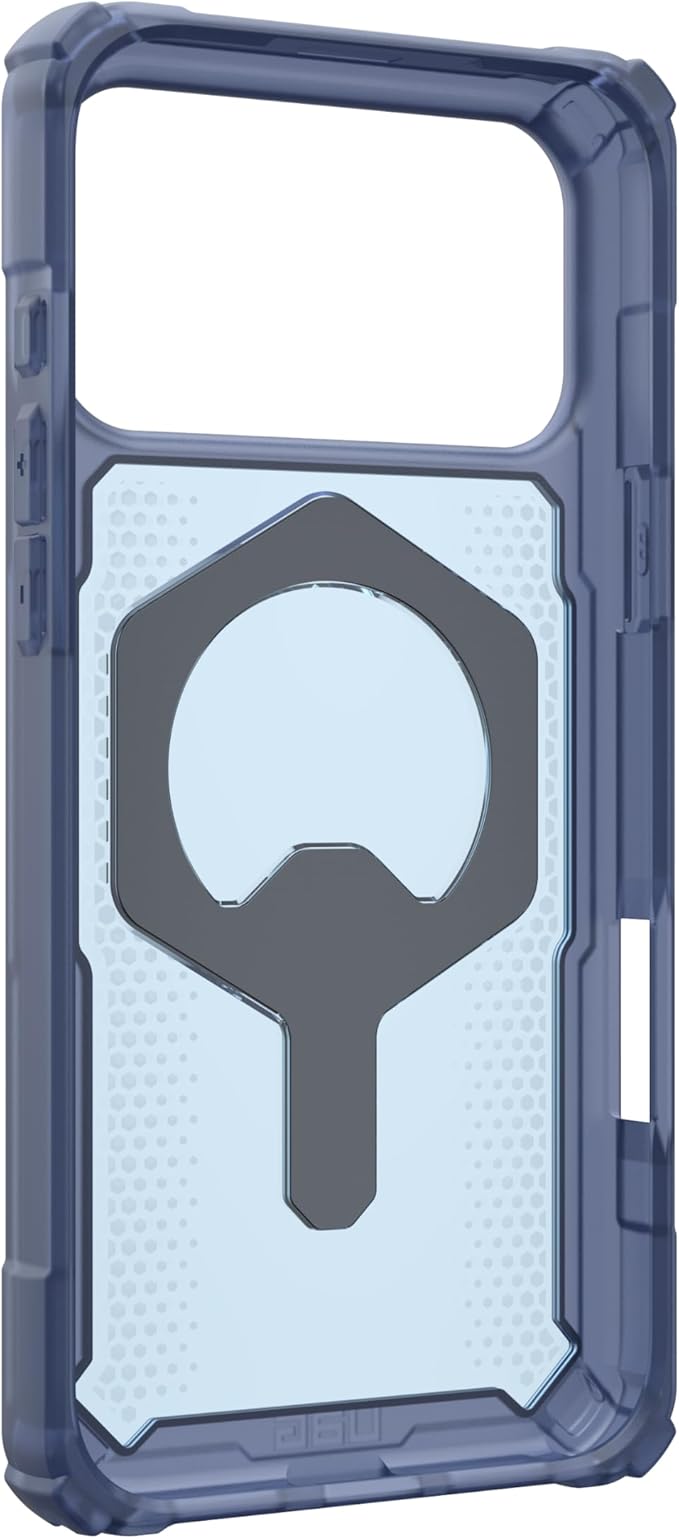 URBAN ARMOR GEAR UAG Designed for iPhone 17 Pro Max Case with Kickstand Plasma XTE - Compatible with MagSafe Translucent Military Grade Protective Cover, Cloud Blue